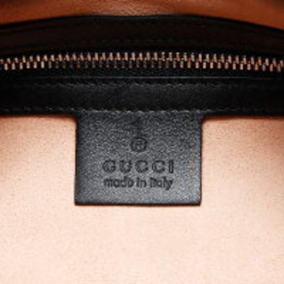 GUCCI Embroidery HOBO Dionysus Dog Shoulder Bag Black - Picture 9 of 12